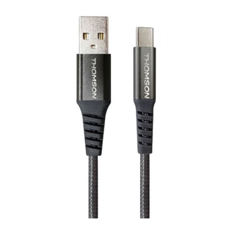 Câble THOMSON USB-A vers USB-C 3A - Charge rapide et transfert de don