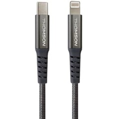 Câble THOMSON USB-C vers Lightning 5A - Charge rapide et transfert de