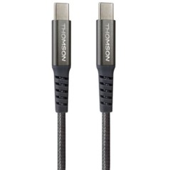 Câble THOMSON USB-C vers USB-C 100W - Charge rapide et transfert de d