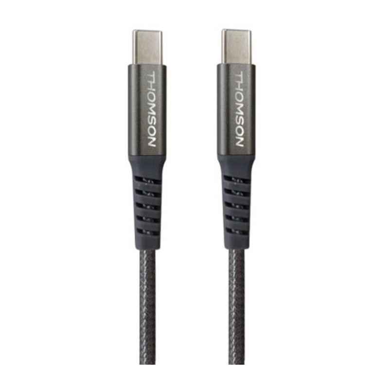 Câble THOMSON USB-C vers USB-C 100W - Charge rapide et transfert de d