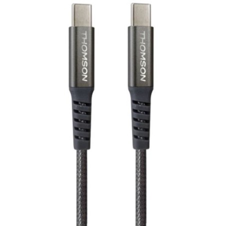 Câble THOMSON USB-C vers USB-C 100W - Charge rapide et transfert de d