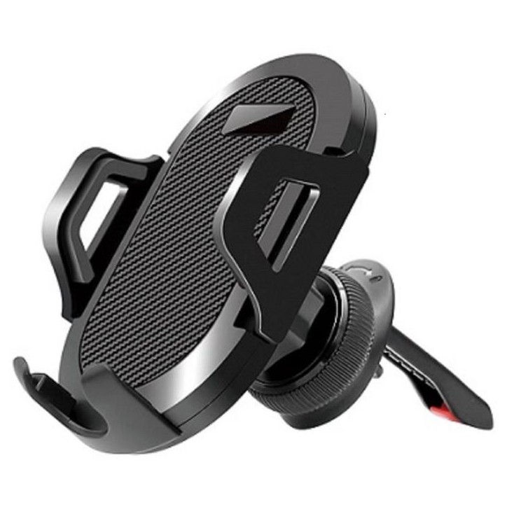 Porte téléphone THOMSON Rotatif a pince 360° -Fixation sur la grille d'aération du véhicule grâce a sa pince solide. Porte téléphone THOMSON Rotatif a pince 360° -Fixation sur la grille d'aération du véhicule grâce a sa pince solide.