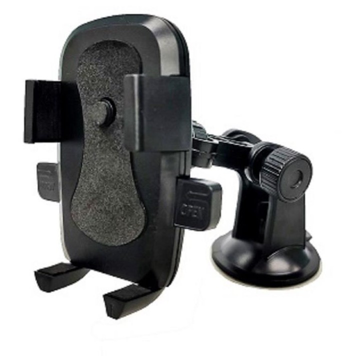 Porte téléphone - THOMSON - Fixation ventouse - Orientable 360° et réglage de la hauteur a 270° assurant un positionnement Porte téléphone - THOMSON - Fixation ventouse - Orientable 360° et réglage de la hauteur a 270° assurant un positionnement