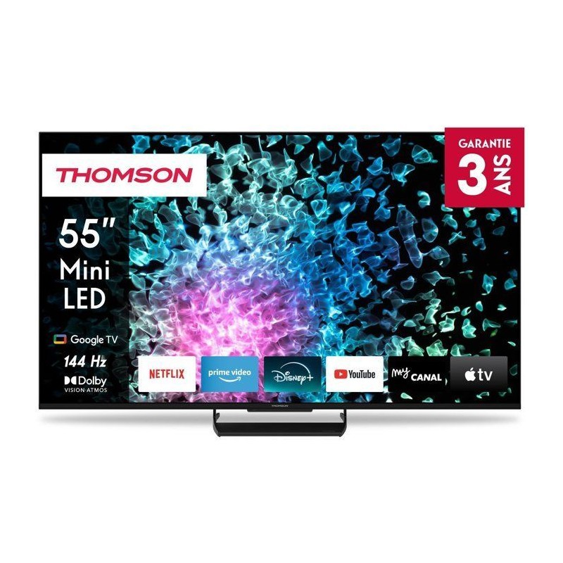 Thomson 55MG7C15 - TV QLED MiniLED 55 (139 cm) - 4K UHD 3840x2160 - 14