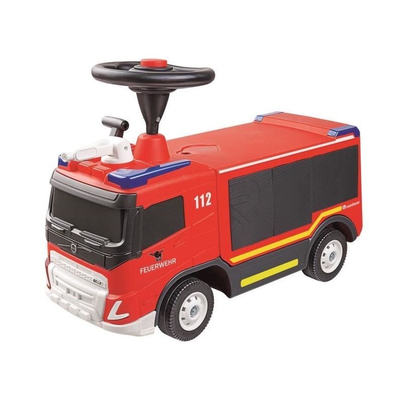 Smoby - Big Camion de Pompier lance a eau - Volant avec klaxon - Fonct Smoby - Big Camion de Pompier lance a eau - Volant avec klaxon - Fonct