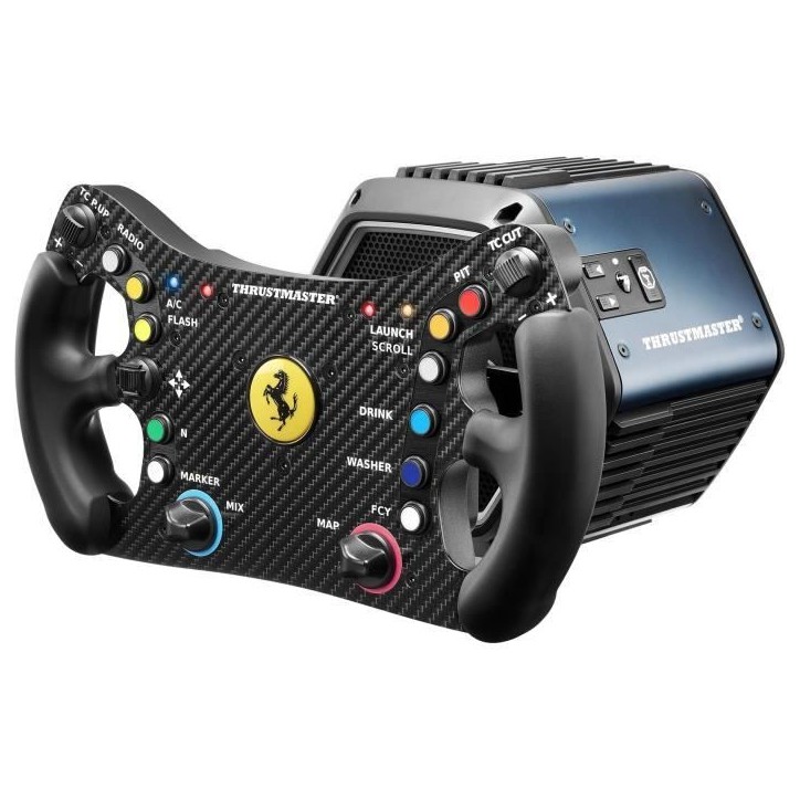 Volant - THRUSMASTER - Ferrari 488 GT3 Wheel Add-On - Noir et Rouge
