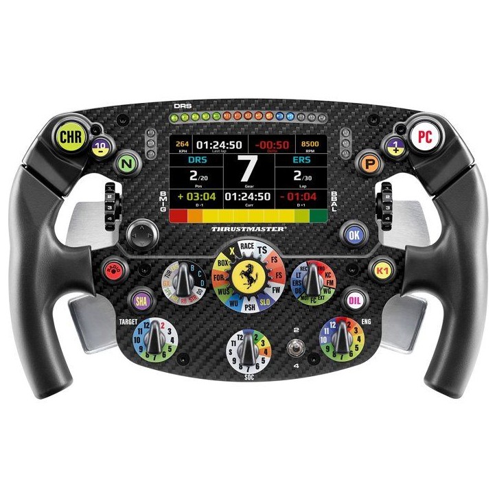 Volant de course - THRUSTMASTER - Ferrari SF-25 Edition - Add-On compatible bases T598 et T818 - Noir