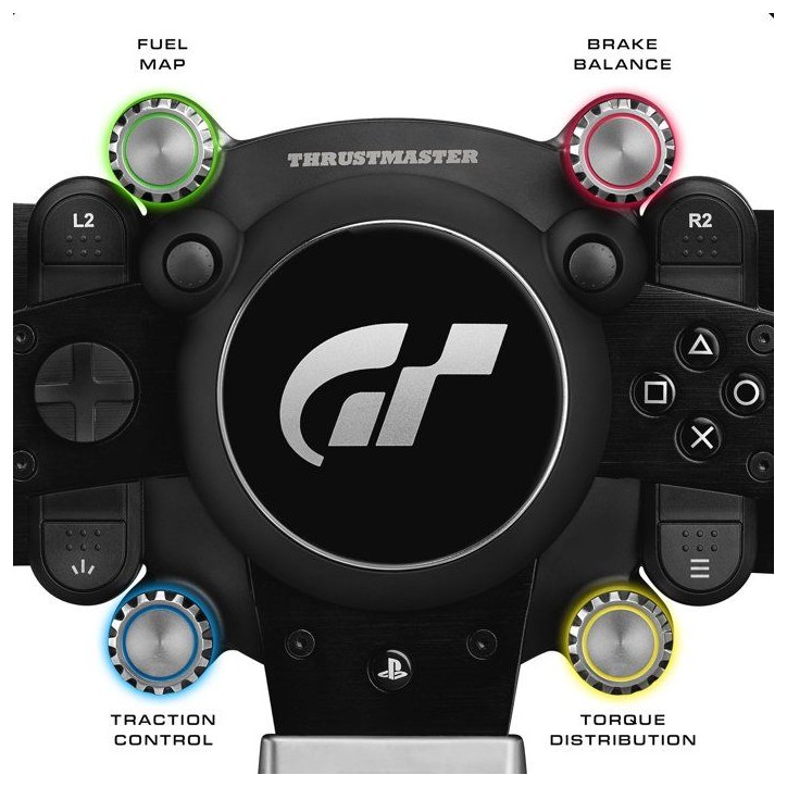 Volant de course - THRUSTMASTER - GT Wheel Add-On - Compatible avec bases Thrustmaster - Noir Volant de course - THRUSTMASTER - GT Wheel Add-On - Compatible avec bases Thrustmaster - Noir