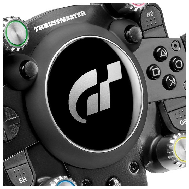 Volant de course - THRUSTMASTER - GT Wheel Add-On - Compatible avec bases Thrustmaster - Noir Volant de course - THRUSTMASTER - GT Wheel Add-On - Compatible avec bases Thrustmaster - Noir