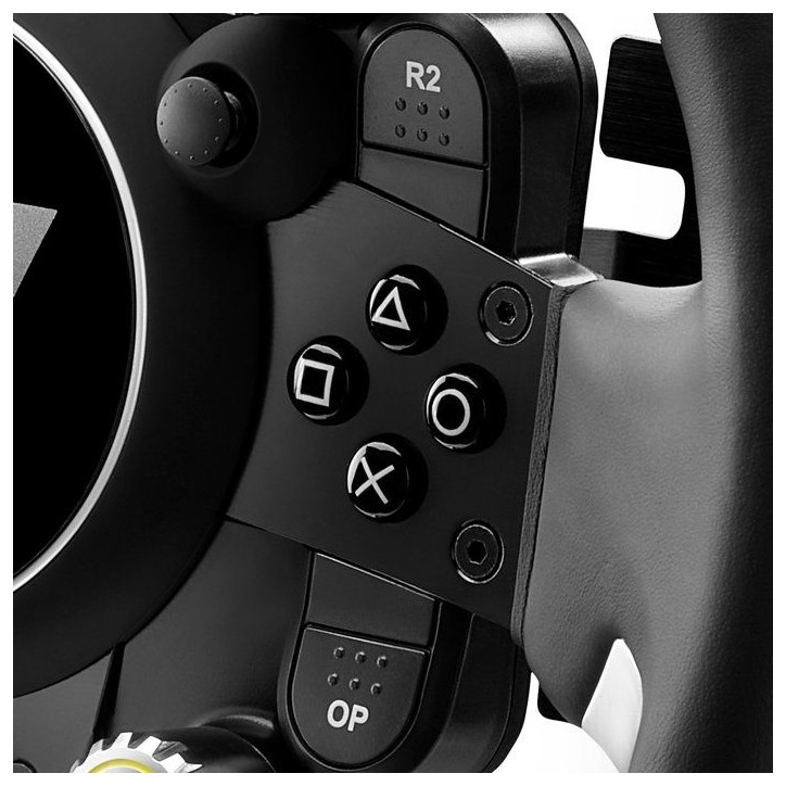 Volant de course - THRUSTMASTER - GT Wheel Add-On - Compatible avec bases Thrustmaster - Noir Volant de course - THRUSTMASTER - GT Wheel Add-On - Compatible avec bases Thrustmaster - Noir