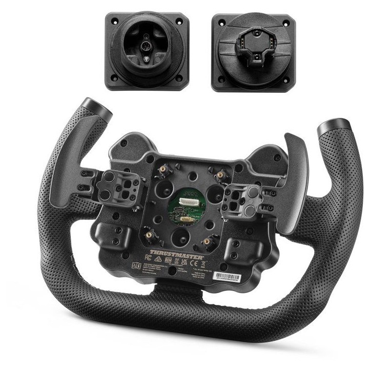 Volant de course - THRUSTMASTER - EVO Racing 31U Leather - Compatible PC,PS4,PS5,Xbox Series et Xbox One - Noir Volant de course - THRUSTMASTER - EVO Racing 31U Leather - Compatible PC,PS4,PS5,Xbox Series et Xbox One - Noir