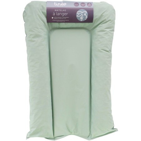 Matelas a langer - TINEO - FLOCONS - PVC - Bleu vert