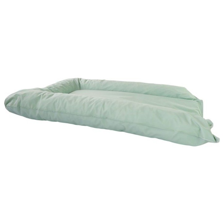 Matelas a langer - TINEO - FLOCONS - PVC - Bleu vert Matelas a langer - TINEO - FLOCONS - PVC - Bleu vert