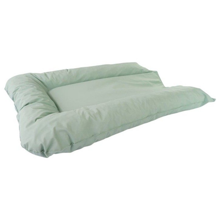 Matelas a langer - TINEO - FLOCONS - PVC - Bleu vert Matelas a langer - TINEO - FLOCONS - PVC - Bleu vert