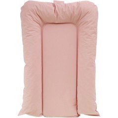 Matelas a langer - TINEO - FLOCONS - PVC - Rose poudre