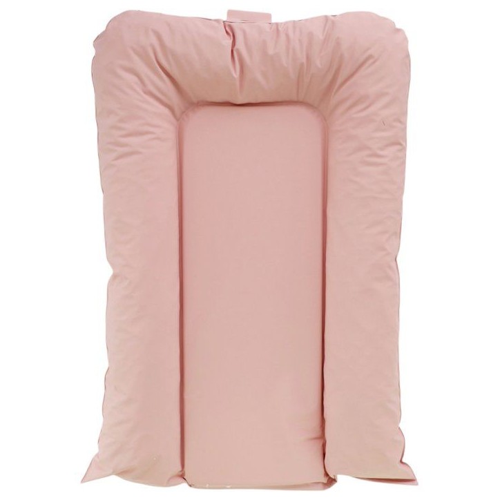 Matelas a langer - TINEO - FLOCONS - PVC - Rose poudre