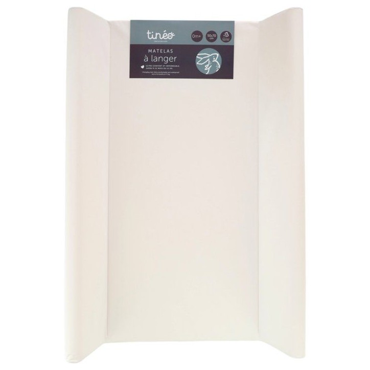 Matelas a langer - TINEO - PROFILE - PVC - Ecru Matelas a langer - TINEO - PROFILE - PVC - Ecru