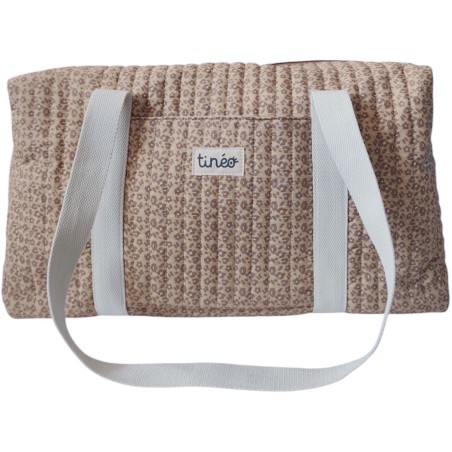 Sac a langer - TINEO - 40 x 22 x 24 cm - Léopard