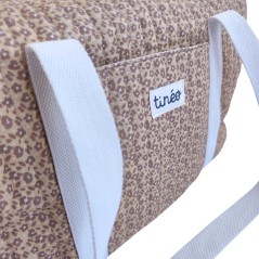 Sac a langer - TINEO - 40 x 22 x 24 cm - Léopard