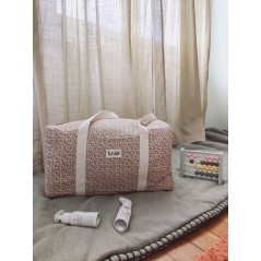 Sac a langer - TINEO - 40 x 22 x 24 cm - Léopard