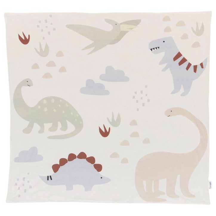 Tapis de jeu nomade - TINEO - 100 x 100 cm - Dinosaures