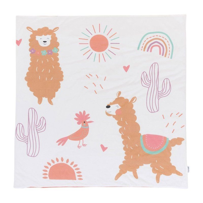 Tapis de jeu nomade - TINEO - 100 x 100 cm - Alpaga
