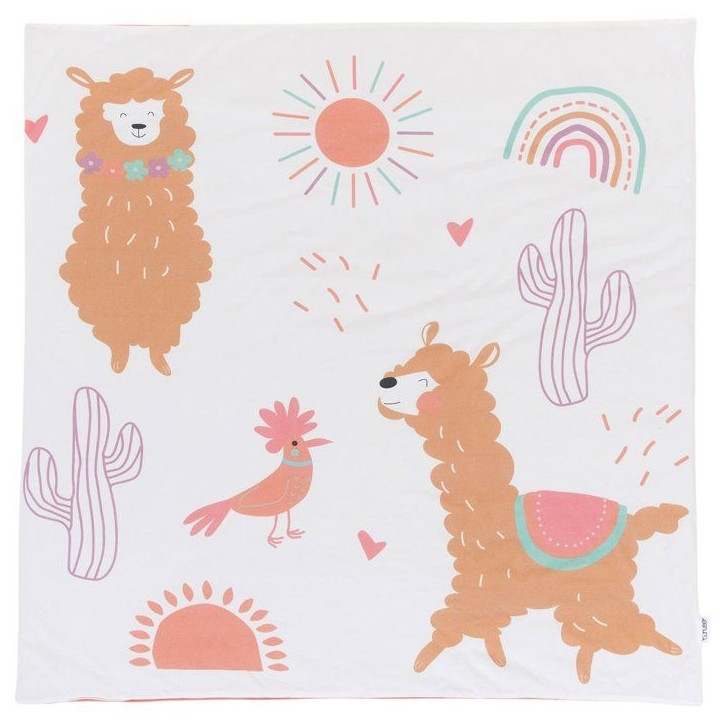 Tapis de jeu nomade - TINEO - 100 x 100 cm - Alpaga Tapis de jeu nomade - TINEO - 100 x 100 cm - Alpaga