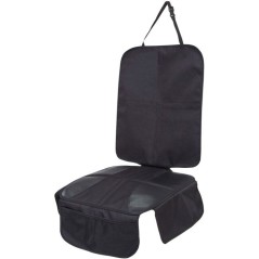 Protection de siege - TINEO - Avec ailettes - Noir