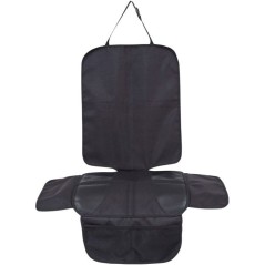 Protection de siege - TINEO - Avec ailettes - Noir