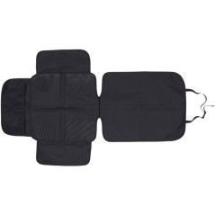 Protection de siege - TINEO - Avec ailettes - Noir