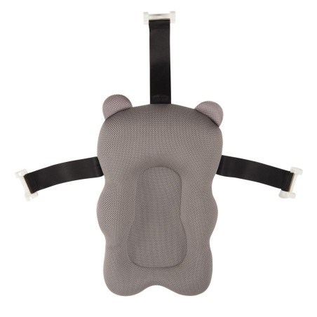 Coussin De Bain Bébé - Siege de Bain Bébé - Systeme d'Attache Universel - Accroche Pour Séchage Rapide - 0-6 mois