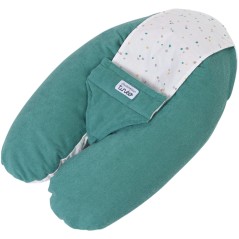 Coussin de maternité 3-en-1 - TINEO - MULTIRELAX - Tissu éponge - Ve