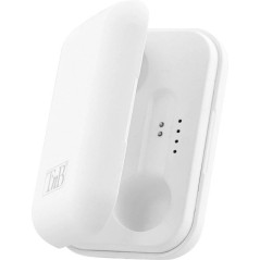 Ecouteurs sans fil TWS - T'nb - Shiny - Boîtier de charge - Bluetooth - Autonomie 25h - Contrôle tactile - Blanc