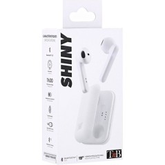 Ecouteurs sans fil TWS - T'nb - Shiny - Boîtier de charge - Bluetooth