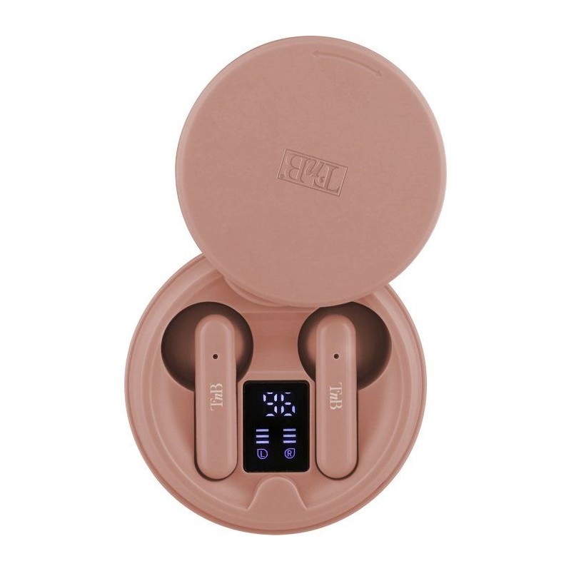 Ecouteurs sans fil TWS - T'nb - Shiny 2 - Boîtier de charge inclus -