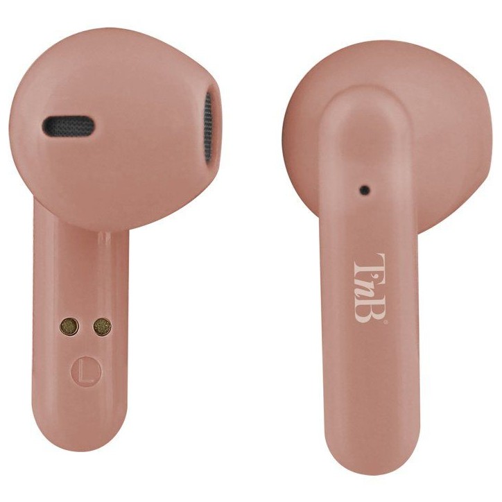 Ecouteurs sans fil TWS - T'nb - Shiny 2 - Boîtier de charge inclus - Bluetooth - Autonomie 20h - Contrôle tactile - Rose Ecouteurs sans fil TWS - T'nb - Shiny 2 - Boîtier de charge inclus - Bluetooth - Autonomie 20h - Contrôle tactile - Rose