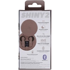 Ecouteurs sans fil TWS - T'nb - Shiny 2 - Boîtier de charge inclus -