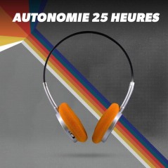 Casque sans fil - T'nb - Origin - Bluetooth - Autonomie jusqu'a 40h -