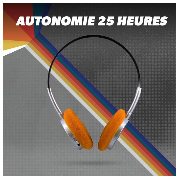Casque sans fil - T'nb - Origin - Bluetooth - Autonomie jusqu'a 40h - Arceau réglable - Noir/gris Casque sans fil - T'nb - Origin - Bluetooth - Autonomie jusqu'a 40h - Arceau réglable - Noir/gris