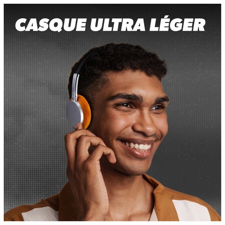 Casque sans fil - T'nb - Origin - Bluetooth - Autonomie jusqu'a 40h - Arceau réglable - Noir/gris Casque sans fil - T'nb - Origin - Bluetooth - Autonomie jusqu'a 40h - Arceau réglable - Noir/gris