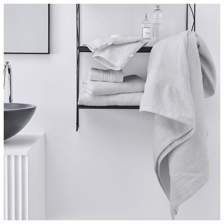 TODAY Essential - Drap de bain 70 x 130 cm - 100% Coton - Craie TODAY Essential - Drap de bain 70 x 130 cm - 100% Coton - Craie