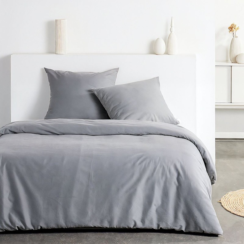 Parure de lit - TODAY - Essential - 2 personnes - 220 x 240 cm - Effet