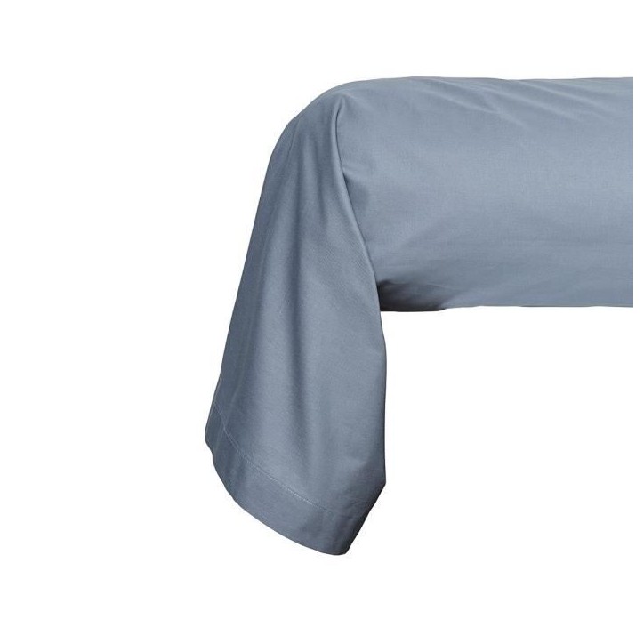 Taie de traversin TODAY Essential - 45 x 185 cm - 100% Coton uni - Denim