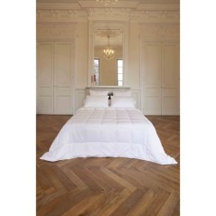 TOISON D'OR - Oreiller Confort Médium - Epure - Blanc - 50 x 75 cm
