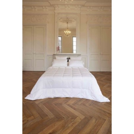 TOISON D'OR - Oreiller Confort Médium - Epure - Blanc - 50 x 75 cm