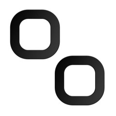 Lot de 2 supports adhésifs - TOMTOM - Fixer au tableau de bord - Compatible avec Tom by TomTom - Noir