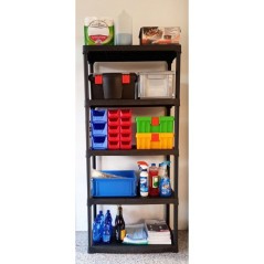 Etagere de rangement - TOOD - ETA 845 - 5 tablettes - Plastique - 80 x