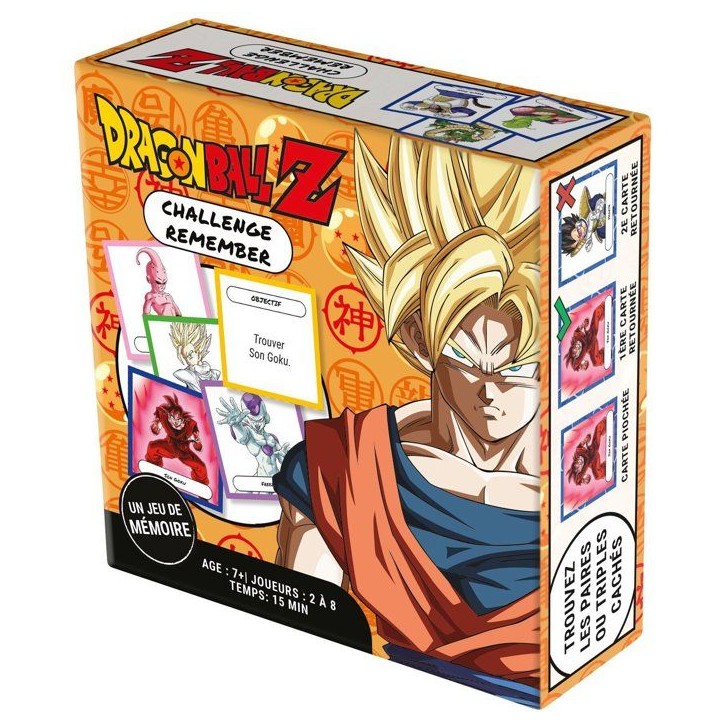 DRAGON BALL Z REMEMBER - Jeu de société - TOPI GAMES - 2 a 6 joueurs - Des 7 ans DRAGON BALL Z REMEMBER - Jeu de société - TOPI GAMES - 2 a 6 joueurs - Des 7 ans