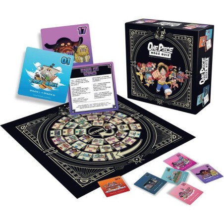 ONE PIECE LE MEGA QUIZ - Jeu de société - TOPI GAMES - 2 a 8 joueurs - Des 7 ans