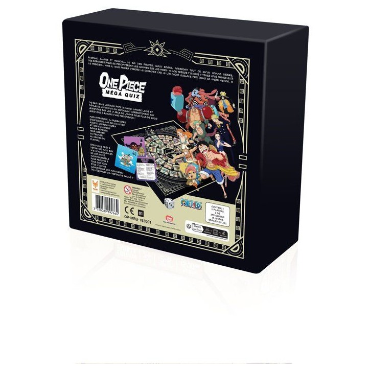ONE PIECE LE MEGA QUIZ - Jeu de société - TOPI GAMES - 2 a 8 joueurs - Des 7 ans ONE PIECE LE MEGA QUIZ - Jeu de société - TOPI GAMES - 2 a 8 joueurs - Des 7 ans